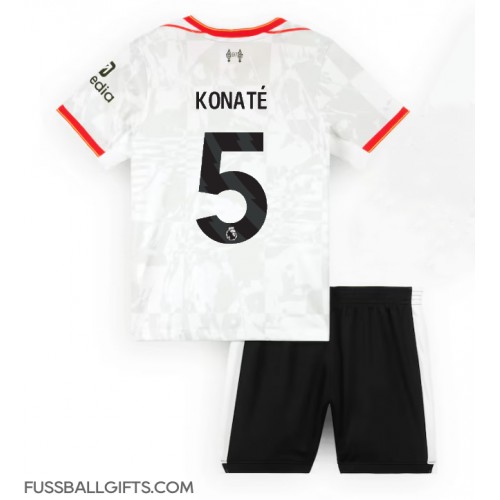 Liverpool Ibrahima Konate #5 Fußballbekleidung 3rd trikot Kinder 2024-25 Kurzarm (+ kurze hosen)